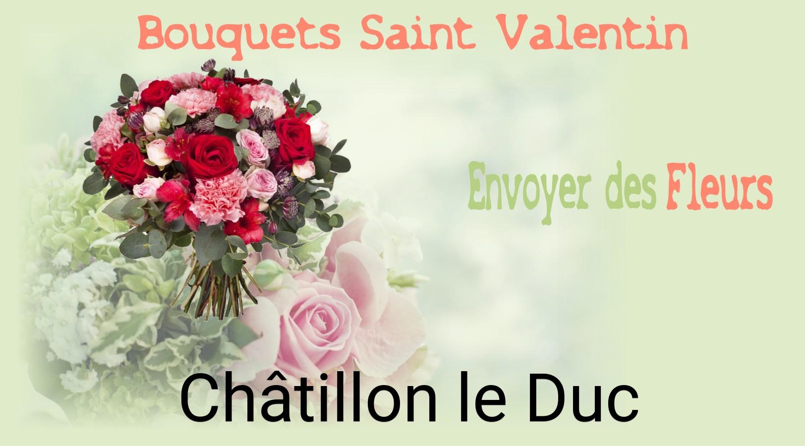 Roses de Saint-Valentin livrées à Châtillon-le-Duc